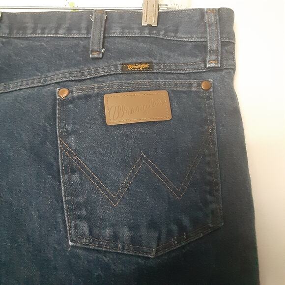 Wrangler Jeans Men's SZ. 42 X 32 Western Cowboy Denim 100% Cotton 13MWZPW - Picture 5 of 8